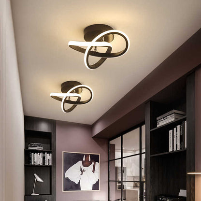Plafondlamp met Verstelbare Armen LED Dimbaar Modern Design voor Woonkamer Slaapkamer Klaver Cirkelvorm Stijlvol