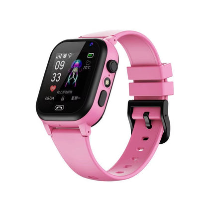 Smartwatch voor kinderen met GPS-tracker en videobel – kinderhorloge met activiteitenmonitor en waterdicht ontwerp