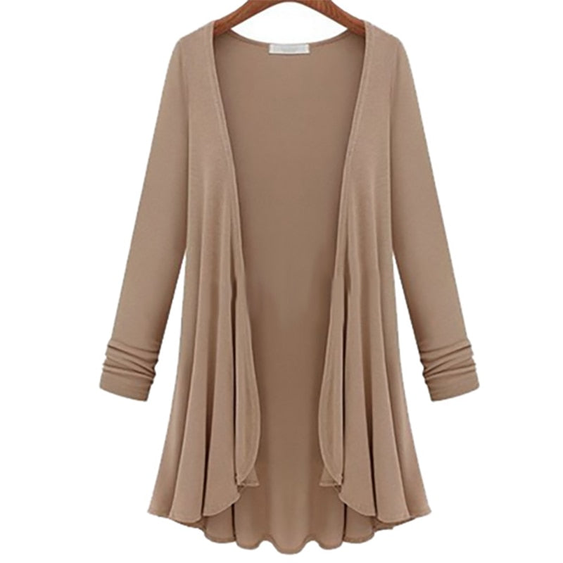 Dames Vest Lang Elegante Jurkmodel met Rijke Details