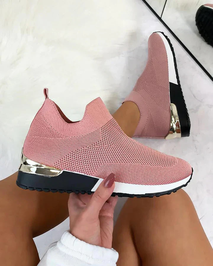 Dames Slip-on Sneakers Comfortabele Lichtgewicht Schoenen