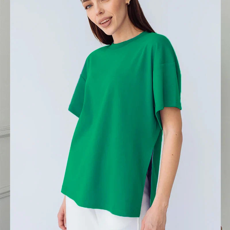 Vrouwen T-shirt Oversized Zomer Katoen Comfortabel
