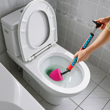 Afvoerstokker Hogedruk ABS Rubber 64cm 80PSI 5,5bar Toilet Wastafel Douche Badkuip Keuken Zonder Chemie Herbruikbaar Rood Zwart