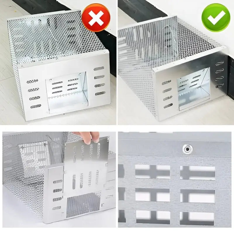 Automatische Muizenval met Gevoelige Deur – Herbruikbaar – 30x22x15cm