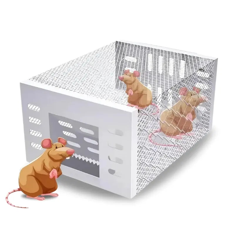 Automatische Muizenval met Gevoelige Deur – Herbruikbaar – 30x22x15cm