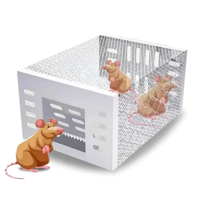Automatische Muizenval met Gevoelige Deur – Herbruikbaar – 30x22x15cm