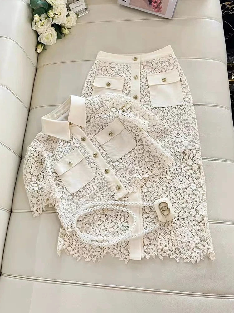 Luxe Zomer Kant Dekbed Set