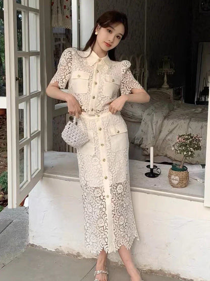 Luxe Zomer Kant Dekbed Set
