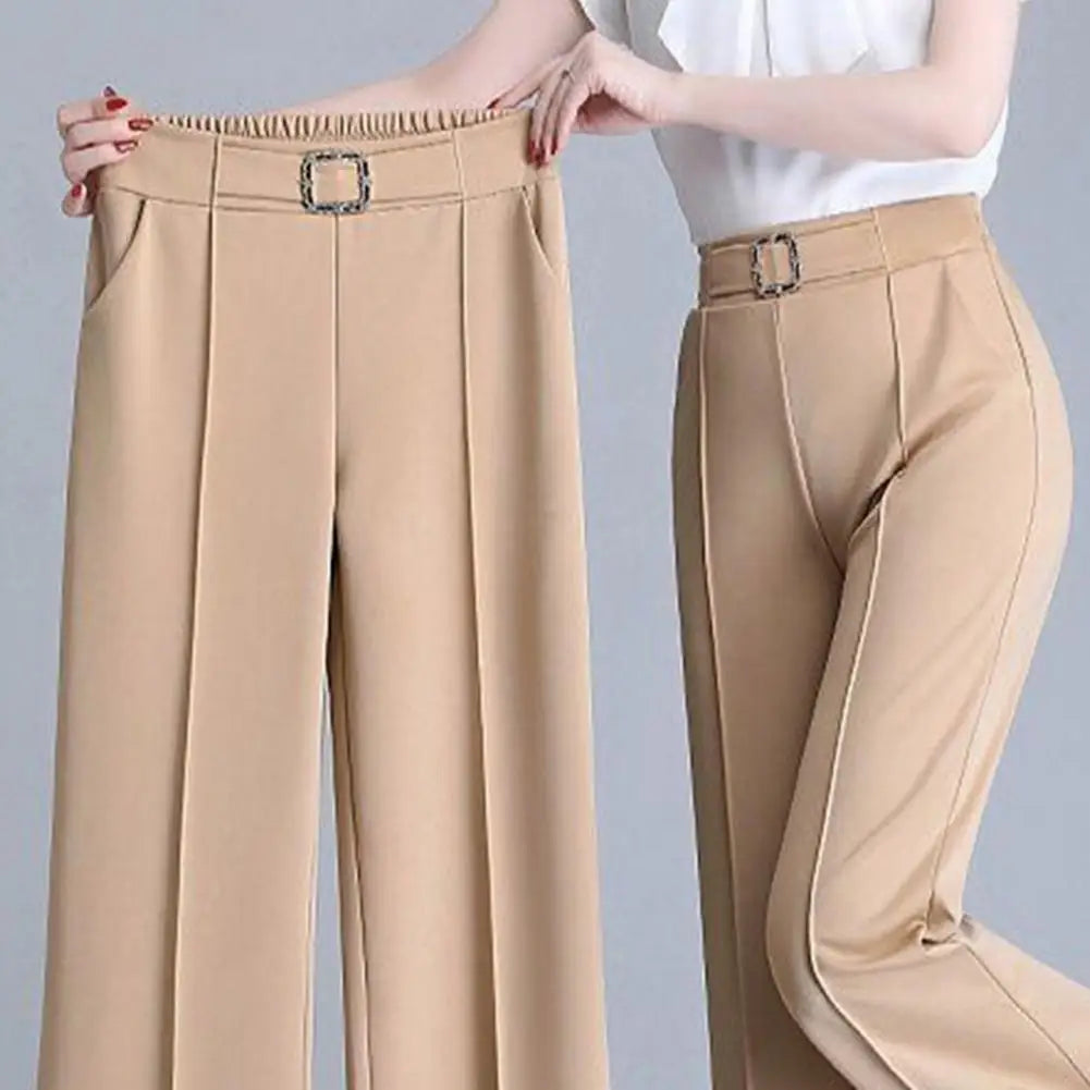 Hoge Taille Pak Broek voor Vrouw Moderne Stijl