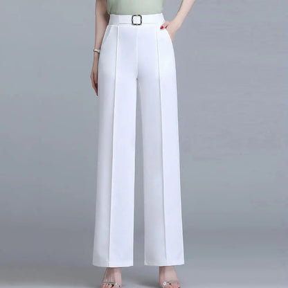 Hoge Taille Pak Broek voor Vrouw Moderne Stijl