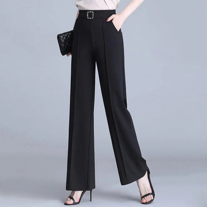 Hoge Taille Pak Broek voor Vrouw Moderne Stijl
