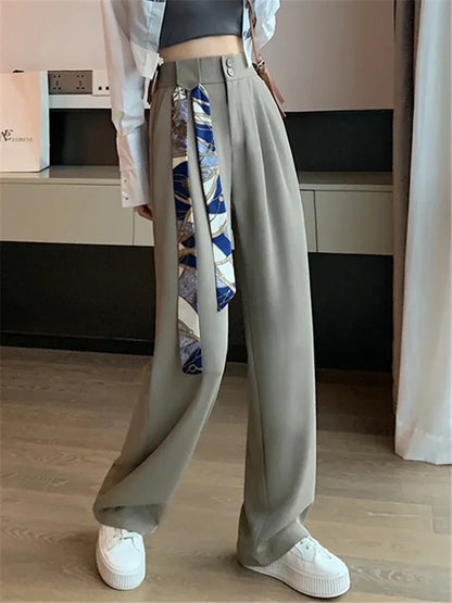 Witte Pakbroek voor Dames Elegante Stijl