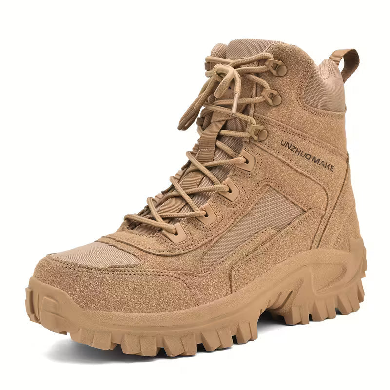 Hoge laarzen met schokdempende zool