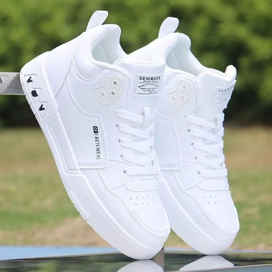 Hoge Sneakers Sportief met Vetersluiting en Goede Demping - StudioMarella