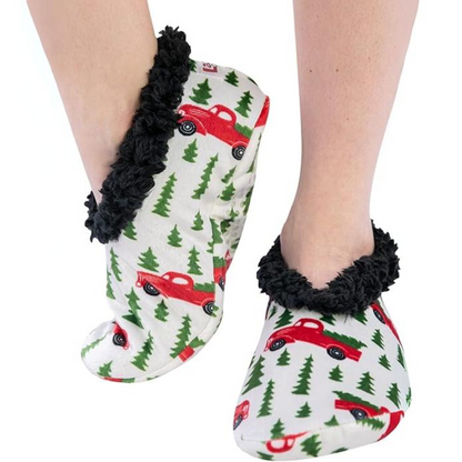 Holly Dames Slofsokken | Zachte Fleece, Antislip 9