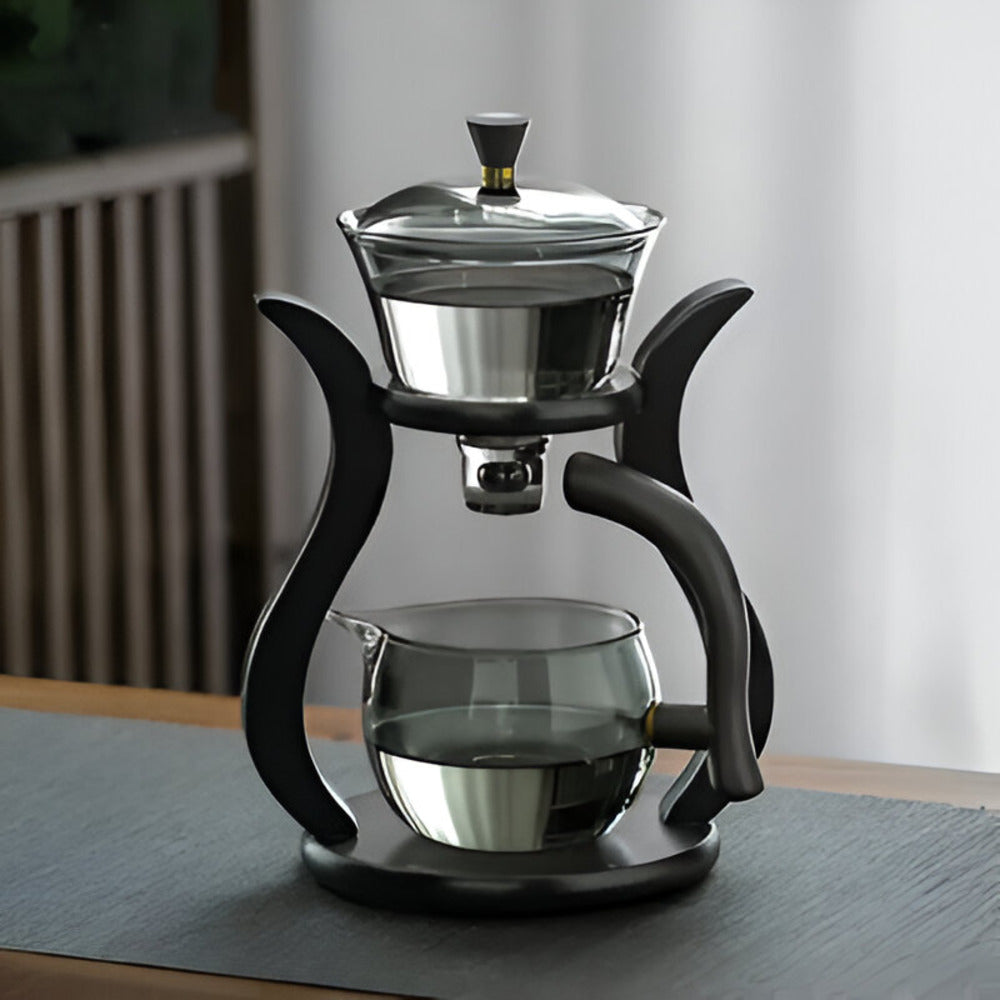Glazen Theepot Met Theefilter Magnetisch Druipsysteem 600ml