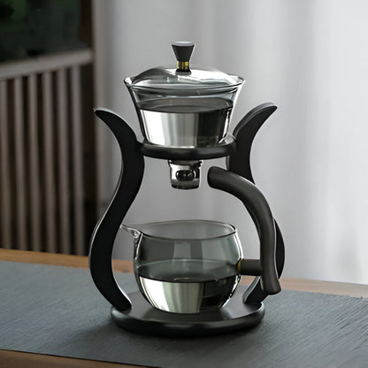 Glazen Theepot Met Theefilter Magnetisch Druipsysteem 600ml