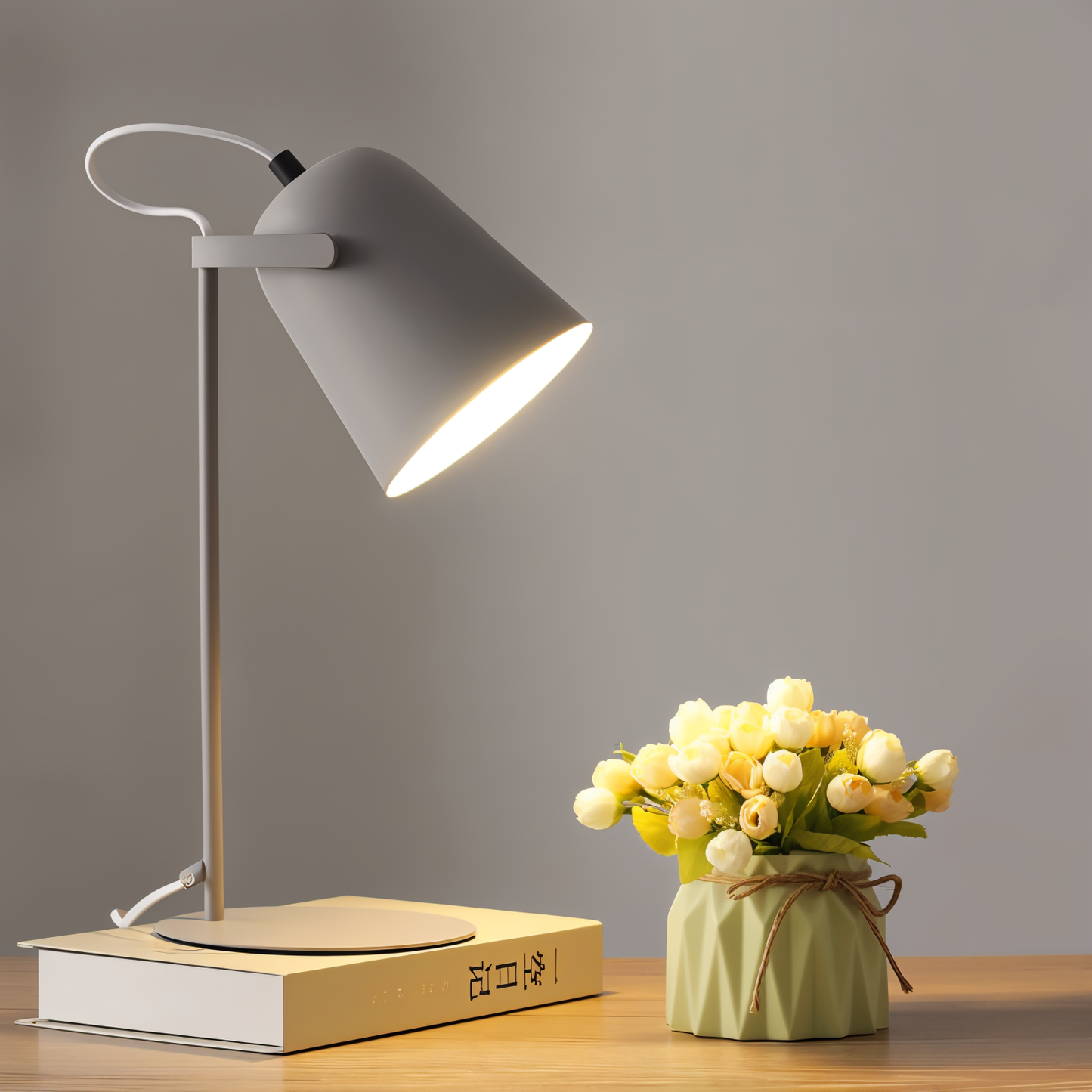 Bureaulamp Macaron met Verstelbare Arm | Scandinavisch Design
