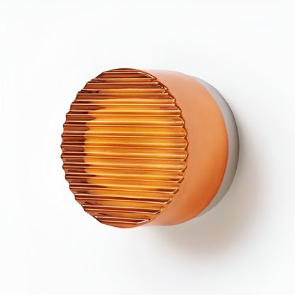 Ambrelo Wandlamp LED 13,5×8 cm Amber Slaapkamer Wandverlichting Modern Minimalistisch Scandinavisch Warm Licht Hal Woonkamer