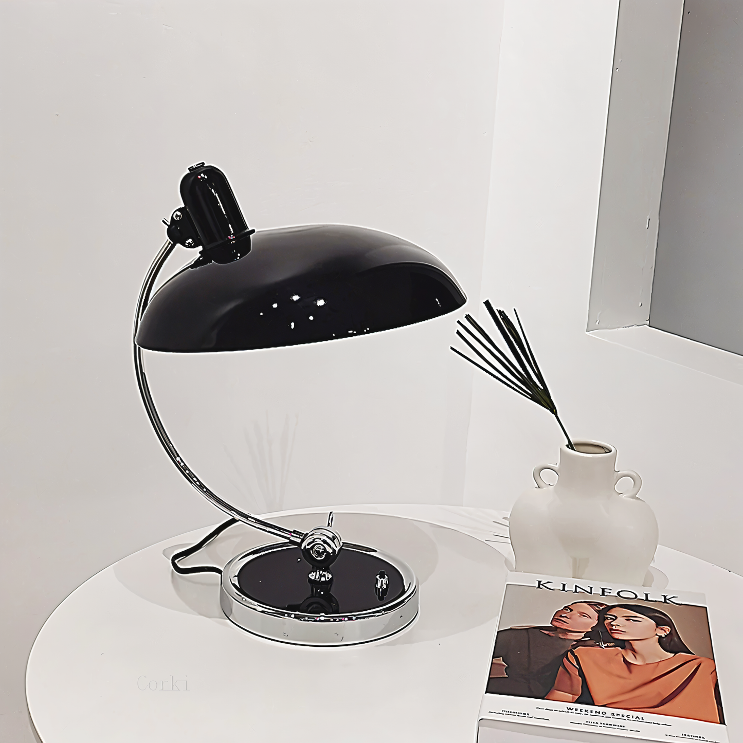 Bureaulamp Verstelbaar Metaal Retro E27 LED Leeslamp Nachtkastje Zwart Groen Rood IJzer Klassiek Vintage Werklamp Instelbare Arm