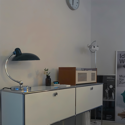 Bureaulamp Verstelbaar Metaal Retro E27 LED Leeslamp Nachtkastje Zwart Groen Rood IJzer Klassiek Vintage Werklamp Instelbare Arm