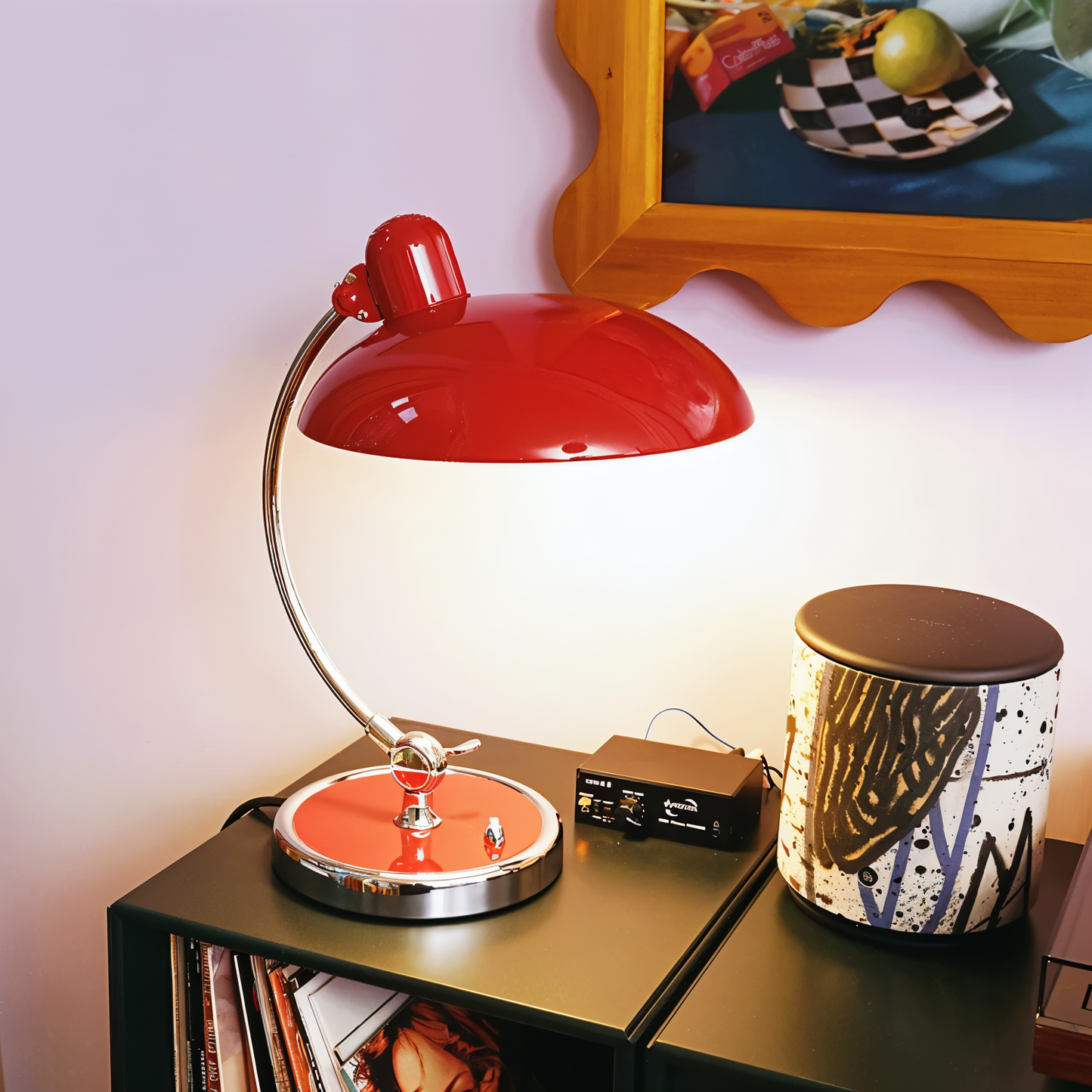 Bureaulamp Verstelbaar Metaal Retro E27 LED Leeslamp Nachtkastje Zwart Groen Rood IJzer Klassiek Vintage Werklamp Instelbare Arm