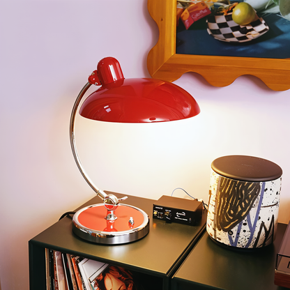Bureaulamp Verstelbaar Metaal Retro E27 LED Leeslamp Nachtkastje Zwart Groen Rood IJzer Klassiek Vintage Werklamp Instelbare Arm