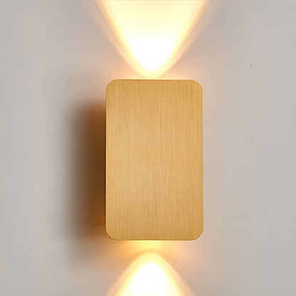 Resilux Wandlamp 6W Aluminium Zwart Wandverlichting Up Down Modern Interieur Hal Slaapkamer Woonkamer