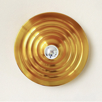 Moderne Disc Wandlamp Ijzer Wit Zwart Oranje Nikkel Messing Plafondlamp Dubbelfunctie Porches Patio Interieur Verlichting
