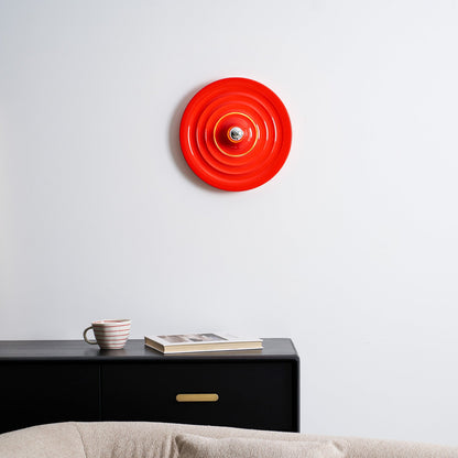 Moderne Disc Wandlamp Ijzer Wit Zwart Oranje Nikkel Messing Plafondlamp Dubbelfunctie Porches Patio Interieur Verlichting