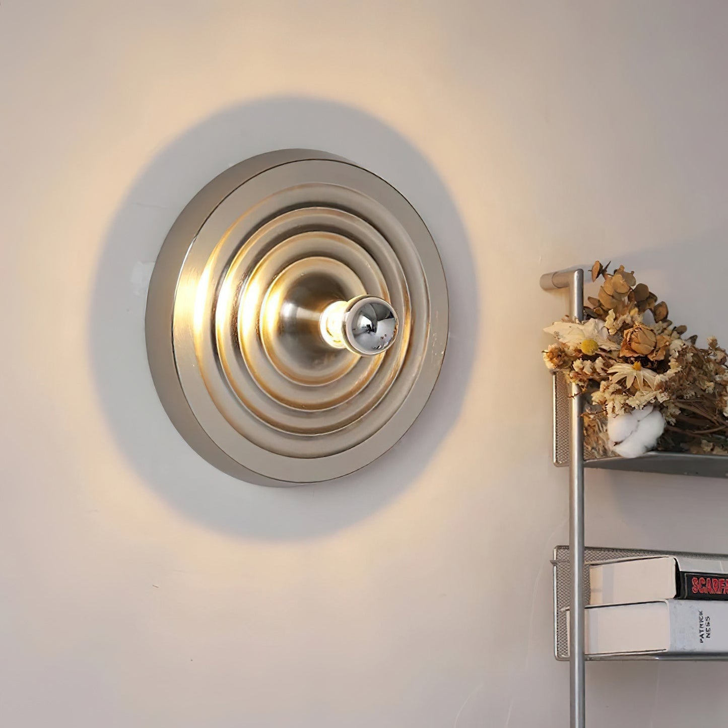 Moderne Disc Wandlamp Ijzer Wit Zwart Oranje Nikkel Messing Plafondlamp Dubbelfunctie Porches Patio Interieur Verlichting