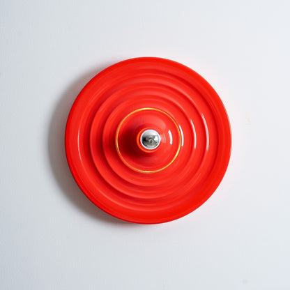 Moderne Disc Wandlamp Ijzer Wit Zwart Oranje Nikkel Messing Plafondlamp Dubbelfunctie Porches Patio Interieur Verlichting