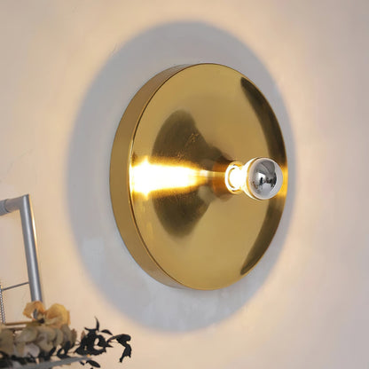 Moderne Disc Wandlamp Ijzer Wit Zwart Oranje Nikkel Messing Plafondlamp Dubbelfunctie Porches Patio Interieur Verlichting