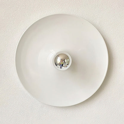Moderne Disc Wandlamp Ijzer Wit Zwart Oranje Nikkel Messing Plafondlamp Dubbelfunctie Porches Patio Interieur Verlichting