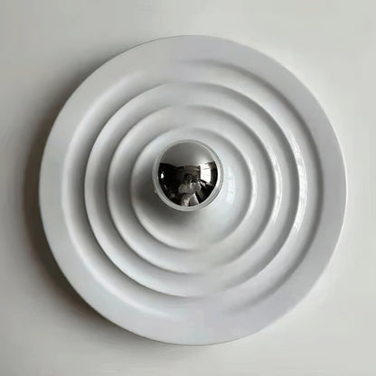 Moderne Disc Wandlamp Ijzer Wit Zwart Oranje Nikkel Messing Plafondlamp Dubbelfunctie Porches Patio Interieur Verlichting