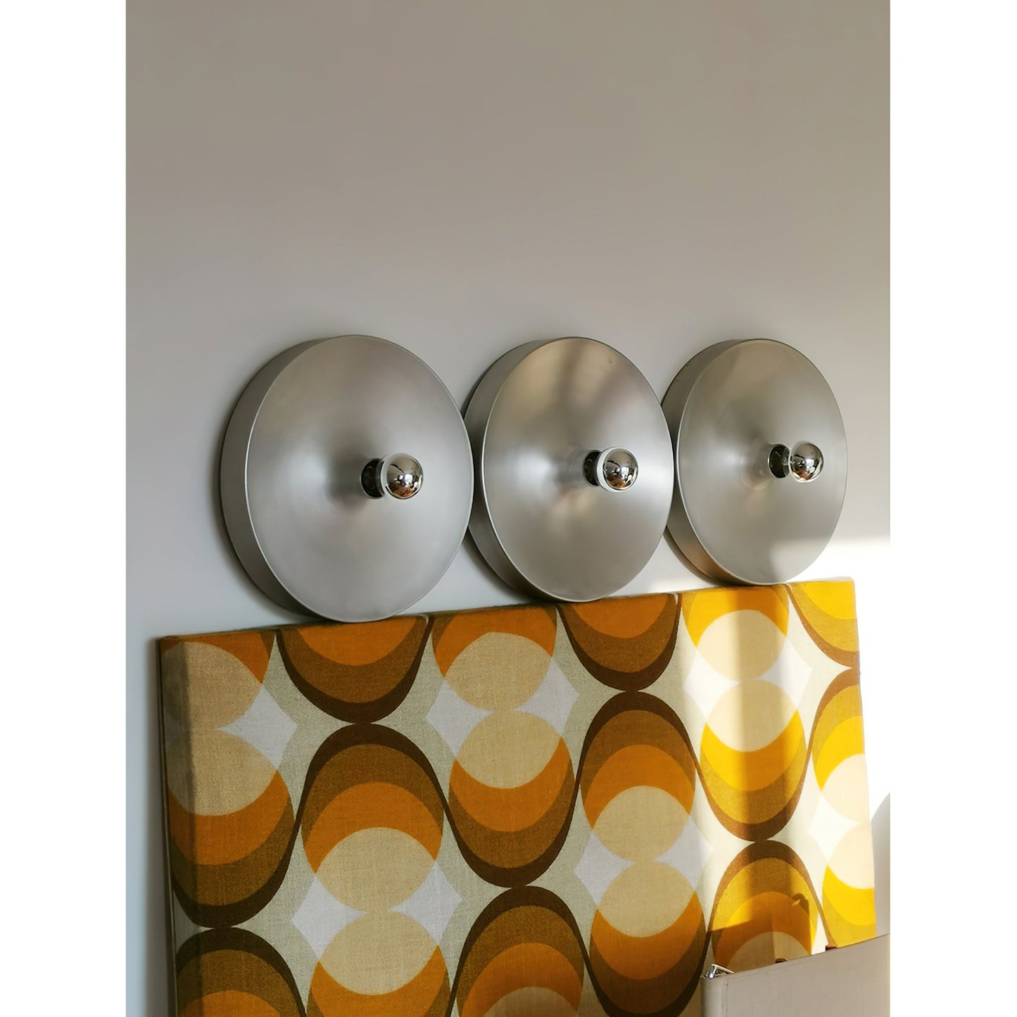 Moderne Disc Wandlamp Ijzer Wit Zwart Oranje Nikkel Messing Plafondlamp Dubbelfunctie Porches Patio Interieur Verlichting