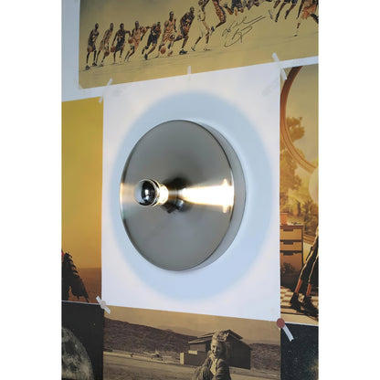 Moderne Disc Wandlamp Ijzer Wit Zwart Oranje Nikkel Messing Plafondlamp Dubbelfunctie Porches Patio Interieur Verlichting