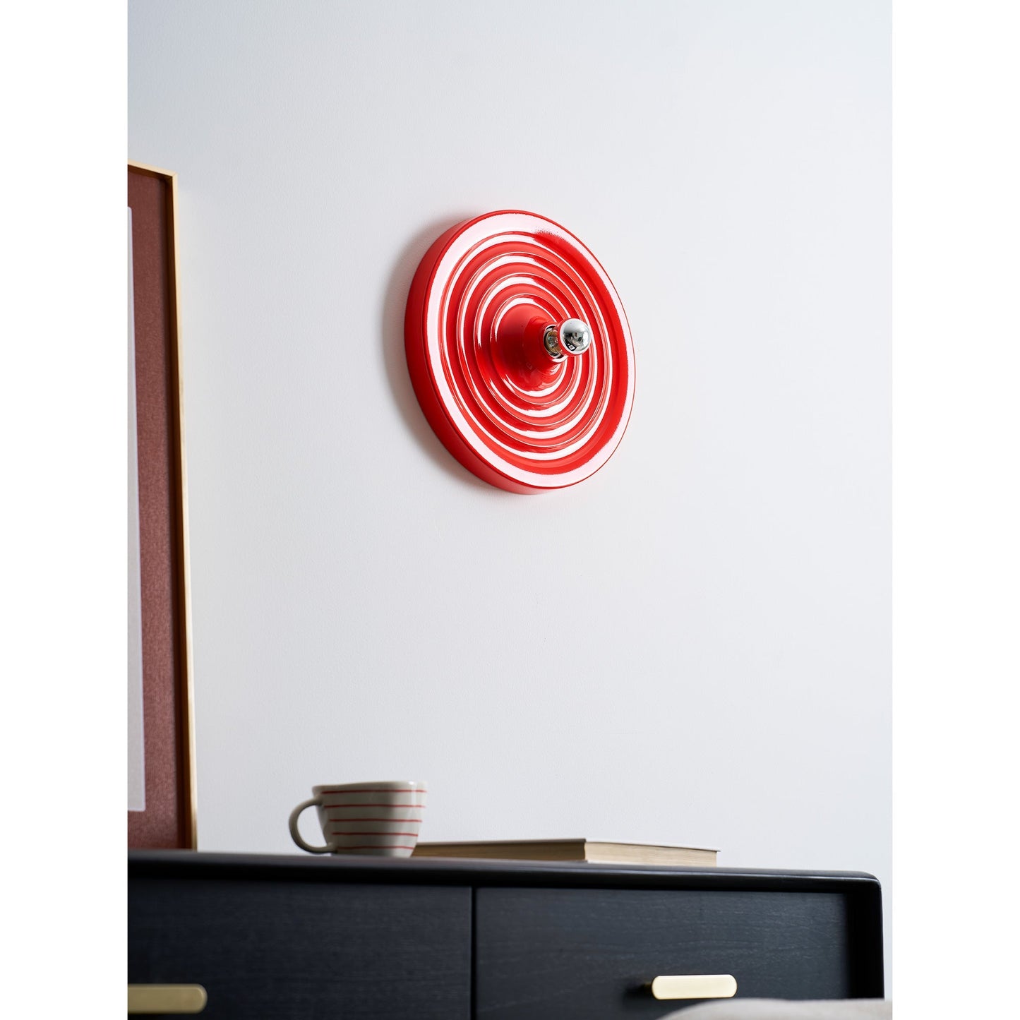 Moderne Disc Wandlamp Ijzer Wit Zwart Oranje Nikkel Messing Plafondlamp Dubbelfunctie Porches Patio Interieur Verlichting