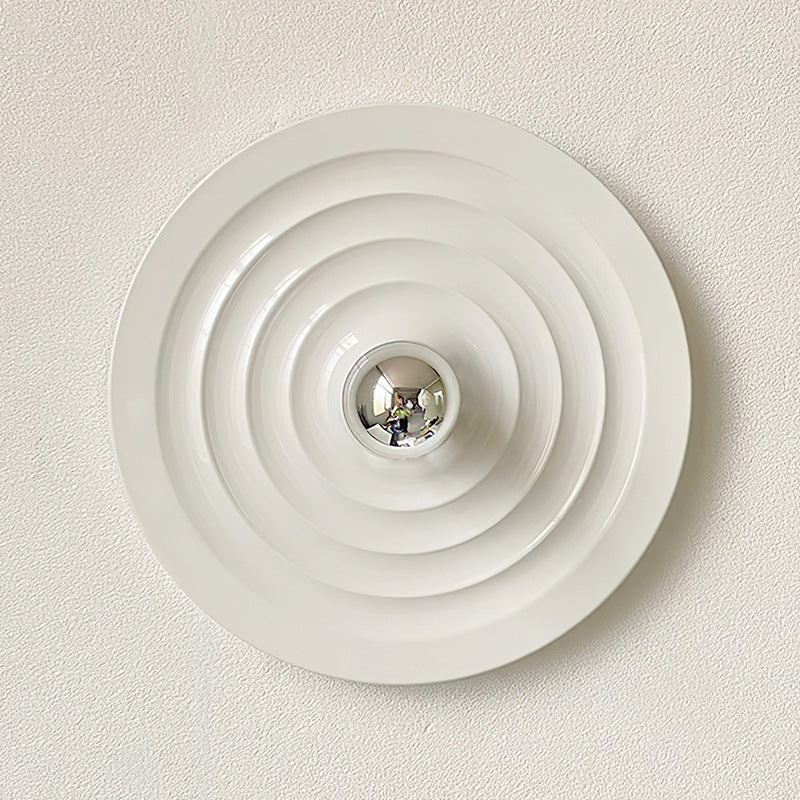 Moderne Disc Wandlamp Ijzer Wit Zwart Oranje Nikkel Messing Plafondlamp Dubbelfunctie Porches Patio Interieur Verlichting