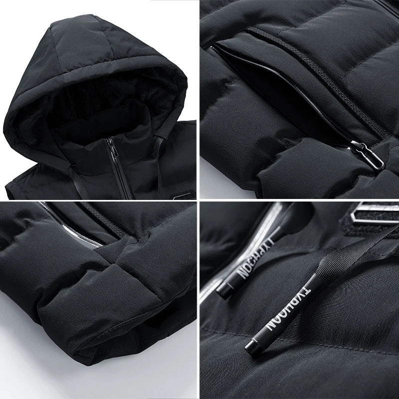 Heren Vest Mouwloos met Capuchon Sportief Design