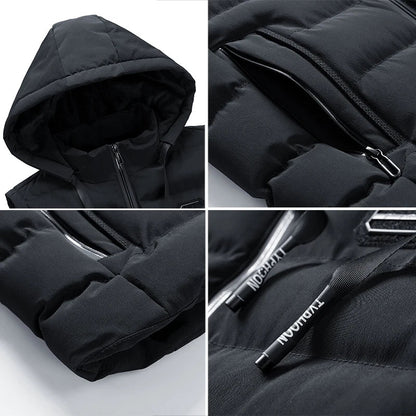 Heren Vest Mouwloos met Capuchon Sportief Design