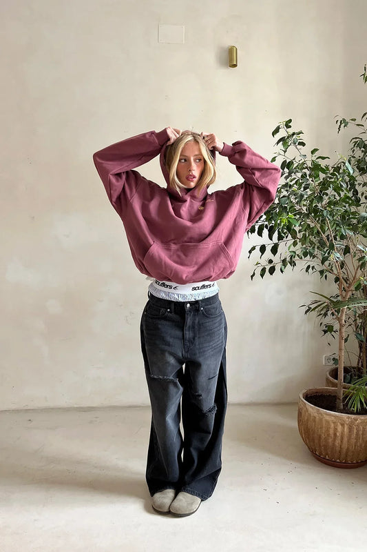 Dames Hoodie Zacht Luxe Stof Relaxed Fit - StudioMarella