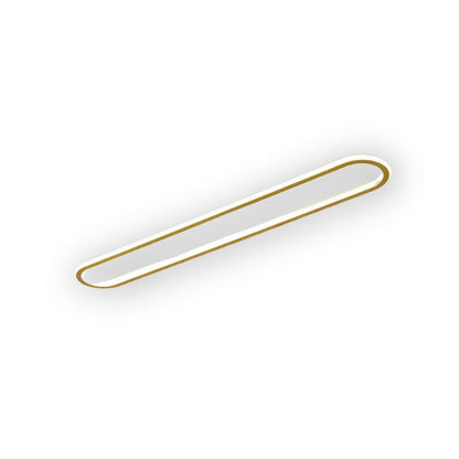 LED plafondlamp langwerpig zwart wit gang woonkamer slaapkamer modern minimalistisch plafondverlichting