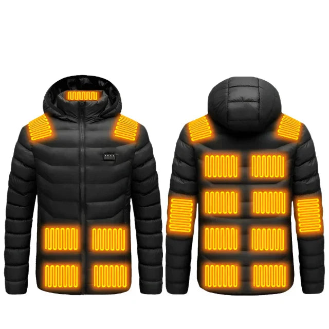 Verwarmde Jas Comfortabel voor Buiten
