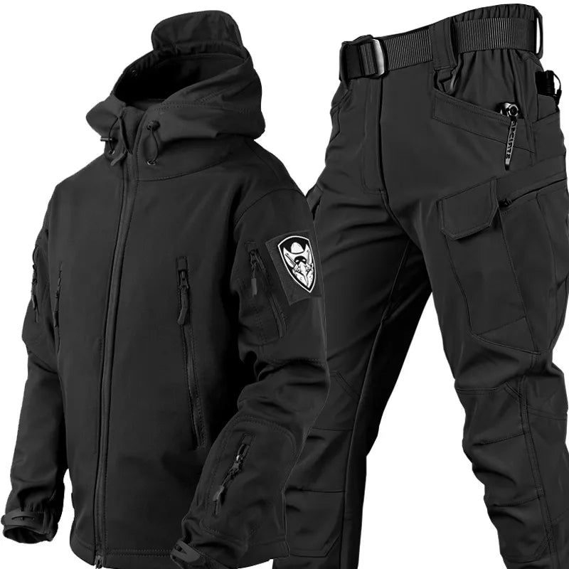 Waterdichte Outdoor Jas en Broek voor Mannen - StudioMarella