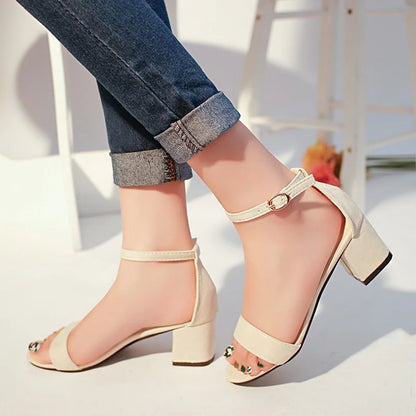 Vrouwelijke Zomer Pumps met Open Teen