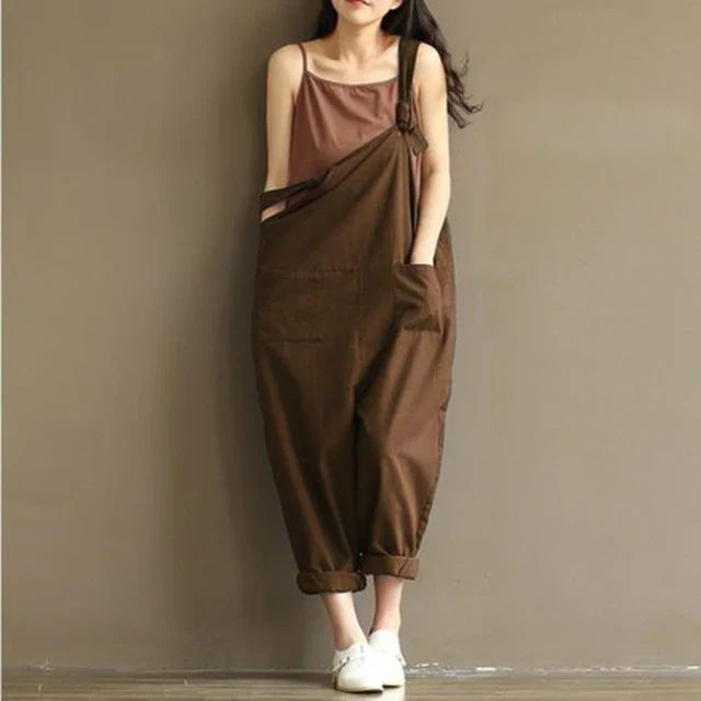 Jumpsuit voor Dames Zacht Comfortabel Elegante Stijl