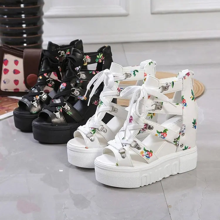 Stijlvolle Zomer Sandalen met Hak voor Vrouw