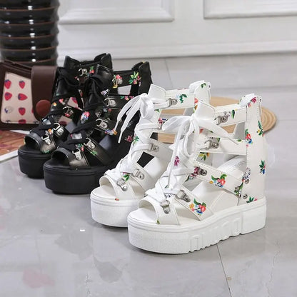 Stijlvolle Zomer Sandalen met Hak voor Vrouw