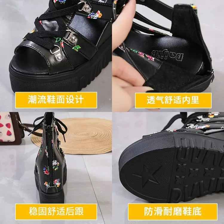 Stijlvolle Zomer Sandalen met Hak voor Vrouw