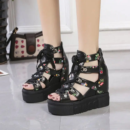 Stijlvolle Zomer Sandalen met Hak voor Vrouw